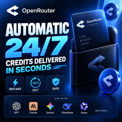 24/7 АВТО | Пополнение OpenRouter | Без логина | Моментальная выдача