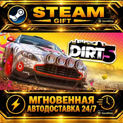 DIRT 5 · STEAM GIFT · AUTO-DELIVERY