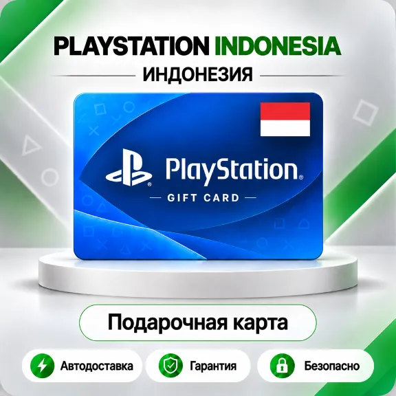 🟦 [АВТО 24\7] КАРТА PLAYSTATION NETWORK PSN 100000-1500000 IDR✦ИНДОНЕЗИЯ🔑КОД АВТО