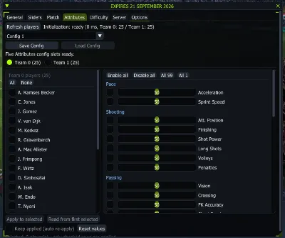 FC 27 Cheats Hacks Menu | Ultimate Team, The Grounds | 30 days