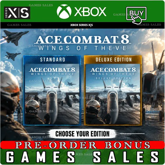 ✅❤️ACE COMBAT 8: WINGS OF THEVE ПРЕДЗАКАЗ+ВСЕ ИЗДАНИЯ❤️XBOX|XS❤️ПРЕДЗАКАЗ+БОНУСЫ+АВТО