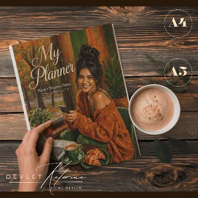 Digital planner or notebook pages (A4/A5 PDF)