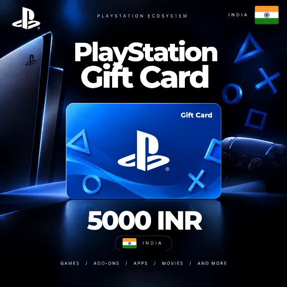 [АВТОВЫДАЧА] Подарочная карта Playstation (Индия) 5000 INR