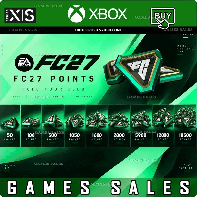 ✅❤️EA SPORTS FC™ 27 - FC POINTS 50-18500❤️XBOX❤️AUTO WITHOUT LOGIN✅