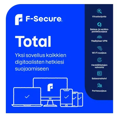 F Secure TOTAL 1 year / 5 devices (subscription) Global