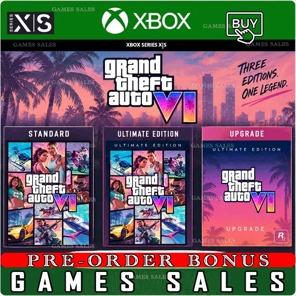 ✅GRAND THEFT AUTO VI GTA 6+ВСЕ ИЗДАНИЯ ULTIMATE UPGRADE✅XBOX|XS✅ПРЕДЗАКАЗ+БОНУСЫ+АВТО