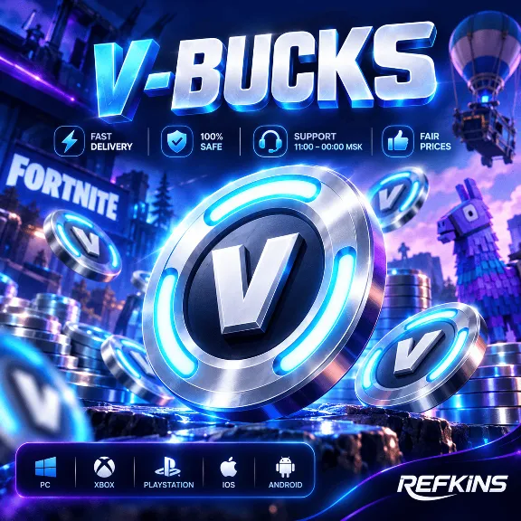FORTNITE V-BUCKS ✦800^108000✦ CHEAP PC | EPIC | Xbox | PlayStation | iOS | Android