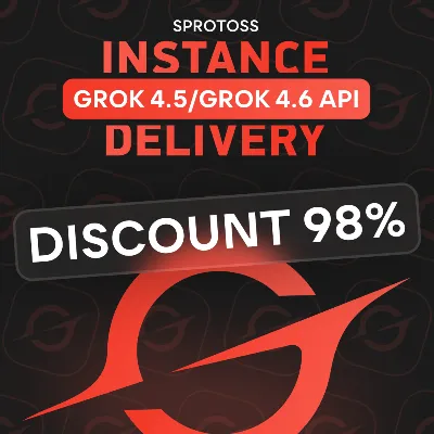 🟥24/7 Автовыдача | GROK API 1M-1000М | GROK 4.5/GROK 4.6 | GROK BUILD