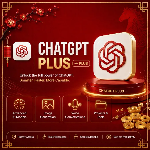 ChatGPT Plus — 1 месяц (полный доступ) | Личный аккаунт | Гарантия