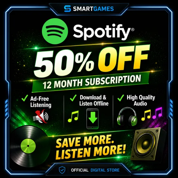 🎶 Spotify Premium 12 месяцев ИНДИВИДУАЛЬНЫЙ