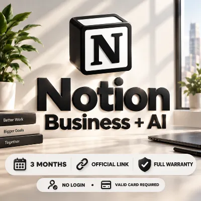 3 Months Notion Business + AI  | Official Link | Full Warranty