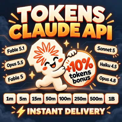 API | CLAUDE FABLE 5.1 • OPUS 5.5 • SONNET 5 • | АВТО ДОСТАВКА | 1M-1B