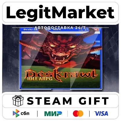 Deskrawl: Idle ARPG - Supporter Edition / Steam AUTO / RU + WORLD