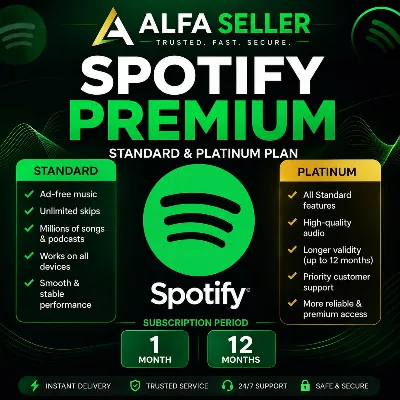 SPOTIFY PREMIUM 1–12 МЕСЯЦЕ РАБОТАЕТ IN В РОССИИ  STANDARD / ИНДИВИДУ/ PLATINUM