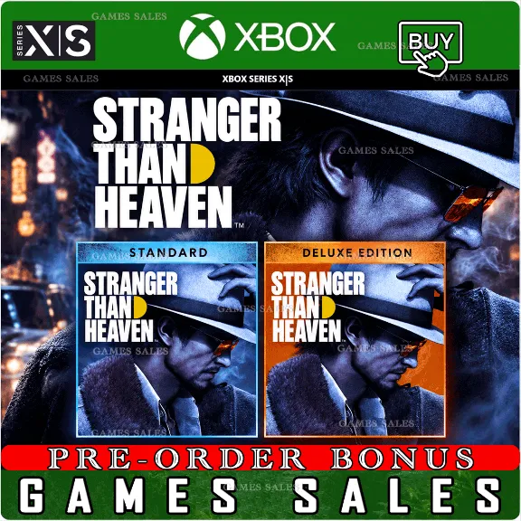 ✅❤️STRANGER THAN HEAVEN | DELUXE+ВСЕ ИЗДАНИЯ❤️XBOX|XS+PC WIN❤️ПРЕДЗАКАЗ+БОНУСЫ+АВТО✅