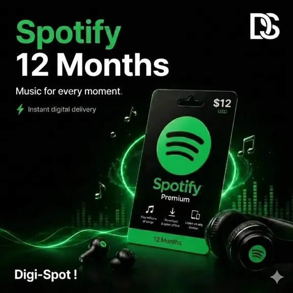 [ Spotify ] ::: Premium Individual=> ( 12 месяцев ) ::: Активация на вашем аккаунте !