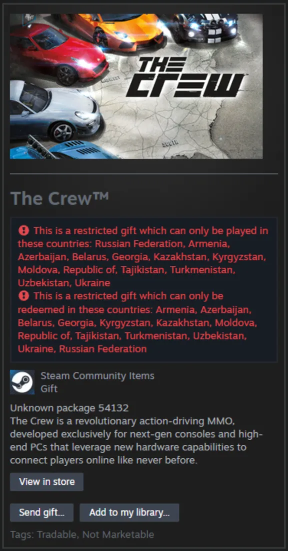 The Crew [RU/CIS Steam Gift]