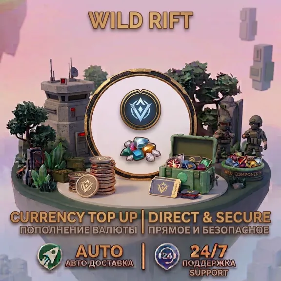 League of Legends: Wild Rift Direct Top Up | Без входа в аккаунт