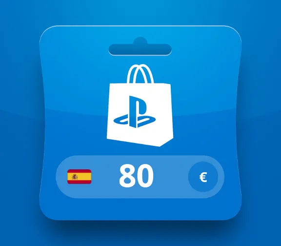 Купить PlayStation Network EUR 80 Card ES