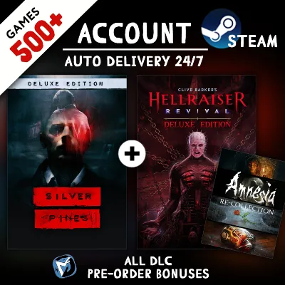 Silver Pines - Deluxe Edition + Clive Barker´s Hellraiser: Revival + 500 ИГР STEAM