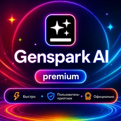 Genspark AI Plus subscription (10 000 credits) to your account for 1 month.