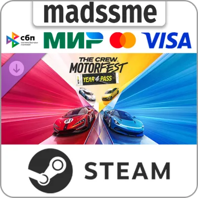 The Crew Motorfest | Year 4 Pass * RU/KZ/CIS/TR/CN/AR/IN/BR * DLC * STEAM 🚀 AUTO