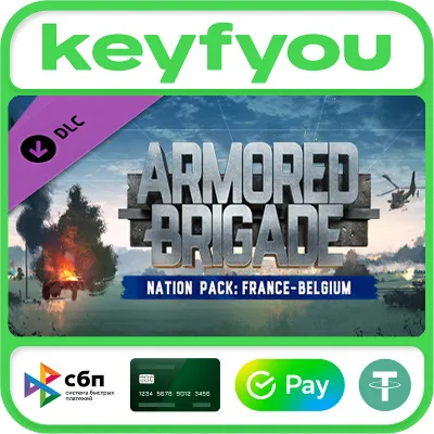 Armored Brigade Nation Pack: France - Belgium / STEAM DLC КЛЮЧ 🔥