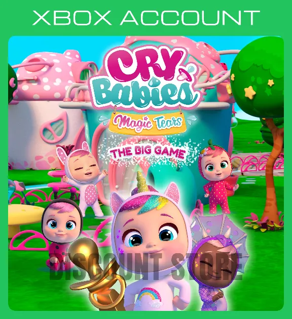 Cry Babies Magic Tears: The Big Game 🟢 XBOX