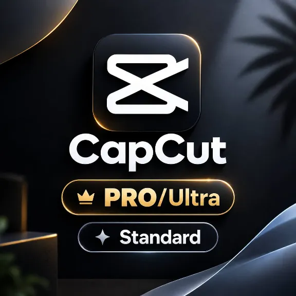 CapCut Pro/Ultra/Standard 1-12M | FAST, FULL WARRANTY