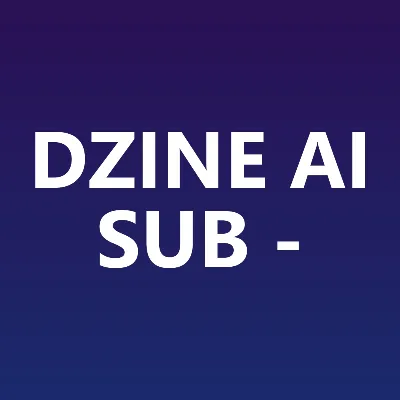 DZINE AI SUB - 1 month
