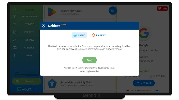 ADB TV Pro (на 3 устройства)