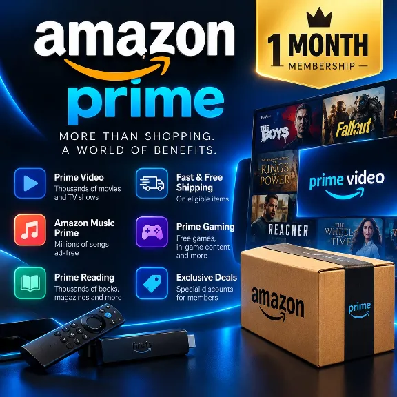 🔥 Личный аккаунт Amazon Prime Video ⭐ ГЛОБАЛЬНЫЙ 1 месяц ⭐ Личный ✅