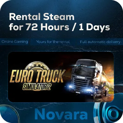 💎 TRUCK SIMULATOR 2 RENTAL 💎 AUTOMATIC PICKUP 💎 | 72 h | EUR