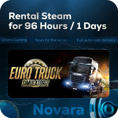 💎 TRUCK SIMULATOR 2 RENTAL 💎 AUTOMATIC PICKUP 💎 | 96 h | EUR