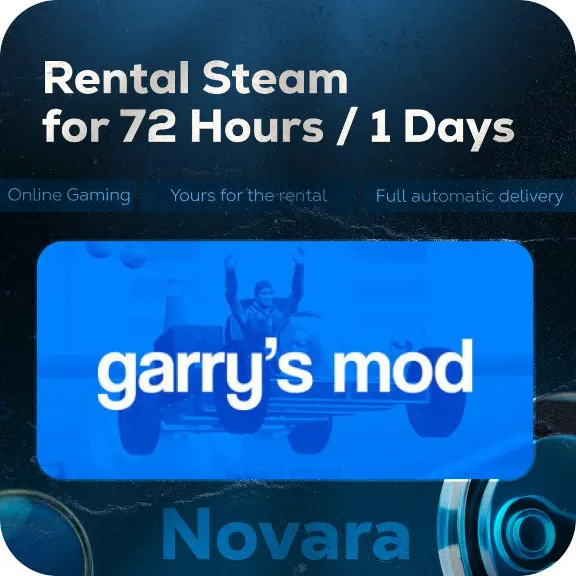 💎 GARRYS MOD RENTAL 💎 AUTOMATIC PICKUP 💎 | 72 h | GRM