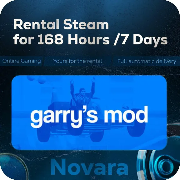 💎 GARRYS MOD RENTAL 💎 AUTOMATIC PICKUP 💎 | 168 h | GRM