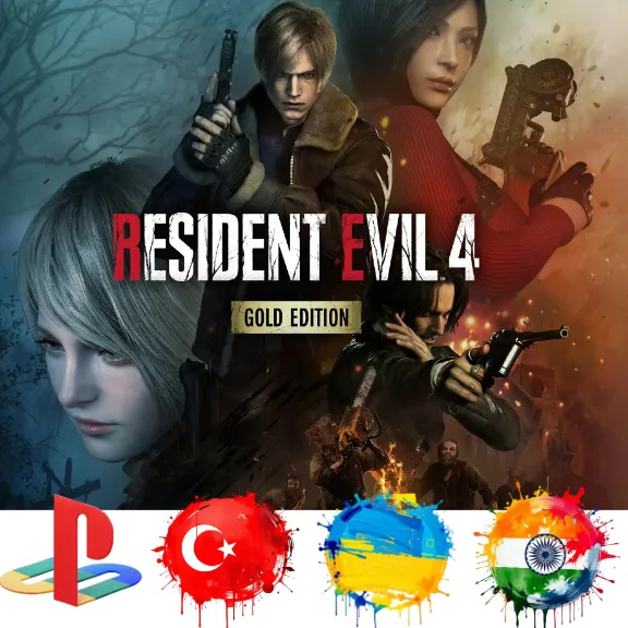 Resident Evil 4 Gold Edition PS4/PS5/ТУРЦИЯ/УКРАИНА/ИНДИЯ/PS
