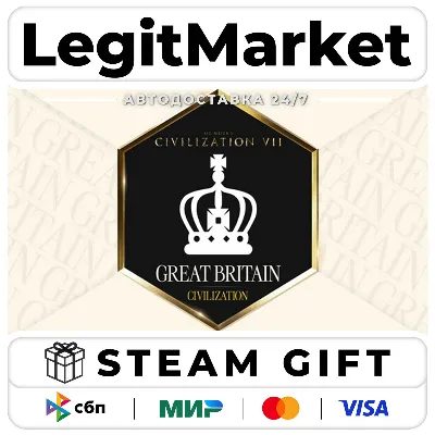 DLC Sid Meier&acute;s Civilization VII: Great Britain Pack / Steam AUTO / RU + WORLD