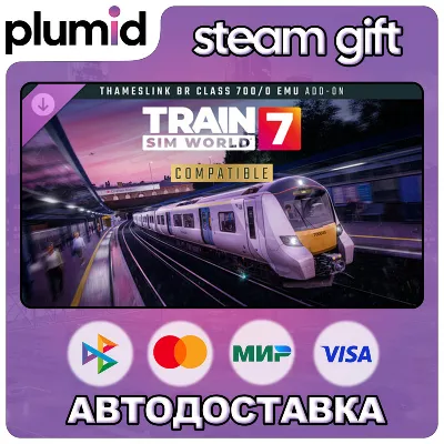 Купить DLC Train Sim World 7: Thameslink BR Class 700/0 EMU Steam Gift ...