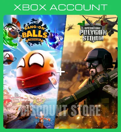 Bang-On Balls Chronicles + Operation: Polygon Storm 🟢 XBOX