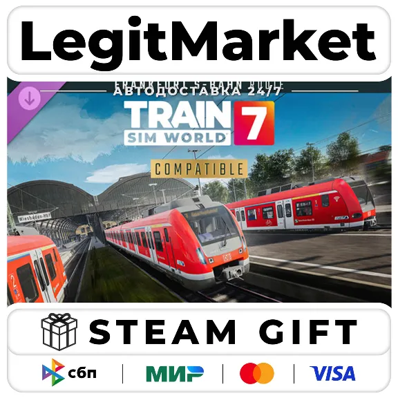 DLC Train Sim World 7: Frankfurt S-Bahn: S1, S8 & S9 Route  / Steam AUTO / RU + WORLD