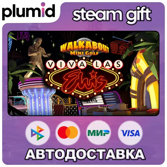 Купить DLC Walkabout Mini Golf - Viva Las Elvis Steam Gift / Россия ...