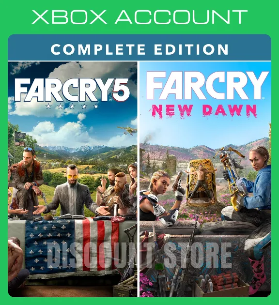 Купить Far Cry® 5 + Far Cry® New Dawn Deluxe Edition Bundle 🟢 PC